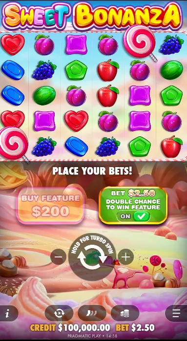 sweet bonanza app geld verdienen
